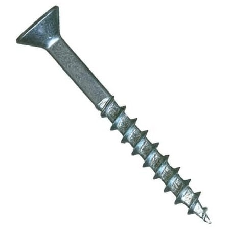 Newport Fasteners Wood Screw, #8, 1 in, Zinc Plated Steel Flat Head Phillips Drive, 8000 PK 243322-8000